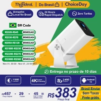 [Envio Brasil] Projetor TD80W Wi-Fi Full HD 1920x1080p, com Android, Espelhamento de Tela, 11000 Lumens -- Evolução do HY300 e HY320