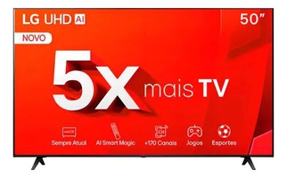 Smart TV LG 50" 4K UHD HDR Wi-Fi Bluetooth