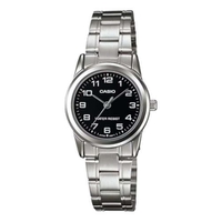 Relógio Masculino Casio Aço Inox Mostrador Preto