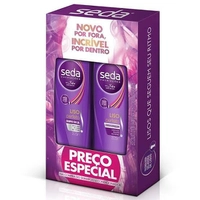 [APP MEU VIVA SAÚDE] Kits shampoo + cond. Seda 325ml | R$8