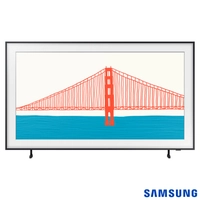 Smart TV Samsung The Frame QLED 32", com Modo Arte, Design Slim e Conexão Única - 32LS03T