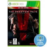 [Clube do Ricardo] Jogo Metal Gear Solid V: The Phantom Pain para Xbox 360 (X360) - Konami - Por R$48