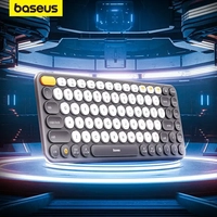 [1ª COMPRA] Teclado Baseus Sem Fio Bluetooth 5.0 & 2.4ghz