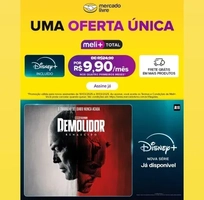 Assinatura Meli + total com Disney+ ( valor promocional próximos 4 meses)
