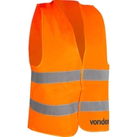 Vonder Colete Refletivo Sem Bolso Laranja Cv101