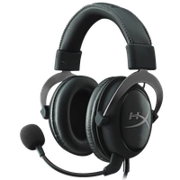 Headset HyperX Cloud II Som Surround 7.1, Drivers 53mm, USB e P3, Preto e Cinza, KHX-HSCP-GM