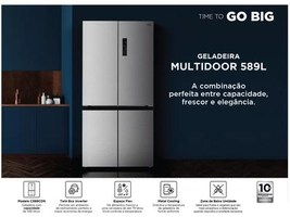 Geladeira TCL 589L 4 Portas Frost Free Inverter