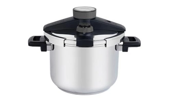 Panela de Pressão Inox 6L com 5 Seguranças