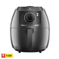 REEMBALADO: Fritadeira Elétrica Air Fryer Electrolux Por Rita Lobo EAF50 5L Grafite - 110V