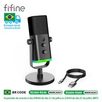 [DoBrasil] Microfone Dinâmico Gamer Fifine Ampligame AM8