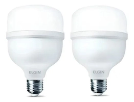 Kit 2 Lâmpadas LED 50W 6500K Luz Fria