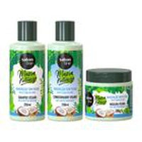 Kit Completo Maria Natureza Hidratação Sem Pesar Salon Line