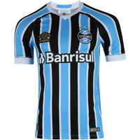Camisa do Grêmio I 2018 Umbro com Patrocínio - Masculina | R$180