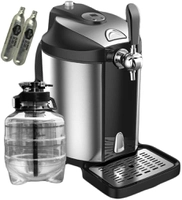 Chopeira Elétrica 5L 110v Capsula CO2 p/Barril + Keg Growler Krups Chopp | R$ 652