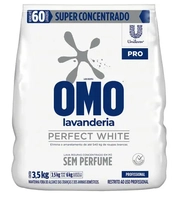 Sabão em Pó Omo Lavanderia Perfect White - Profissional Concentrado 3,5kg