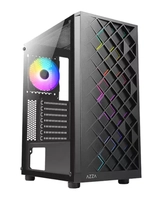 Gabinete Gamer AZZA Spectra, Lateral de Vidro, Com 1 Fan, Preto, CSAZ-280B
