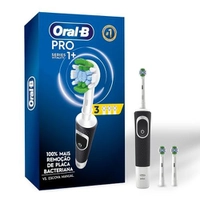 Escova Elétrica Oral-B PRO 1+ com 3 Refis