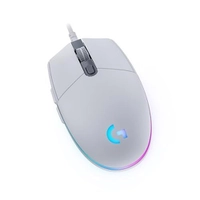 Mouse Logitech G203 RGB, 6 Botões, 8000 DPI Branco