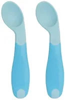 Colheres de Silicone termosensíveis Infantil Clingo - Azul | R$ 17