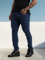 Calça Jeans Skinny Masculina com Super Lycra
