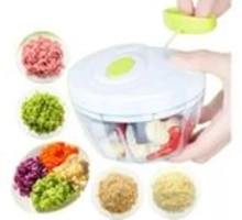 Mini Processador Alimentos Manual 3 Lâminas Triturador