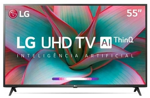 Smart TV 4K 55 LG LED UHD 55UN7310PSC