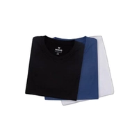 Kit 3 Camisetas Hering Slim Gola V Masculinas