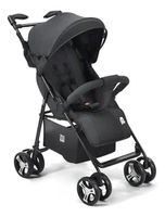 Carrinho de Bebê Flick Preto até 15kg Multikids