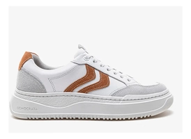 Democrata Tênis Feminino Denim Block Branco