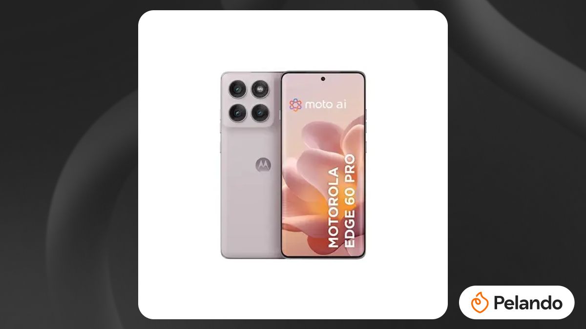 Por R$ 2.299: Smartphone Motorola Edge 60 Pro 512GB Off White 5G