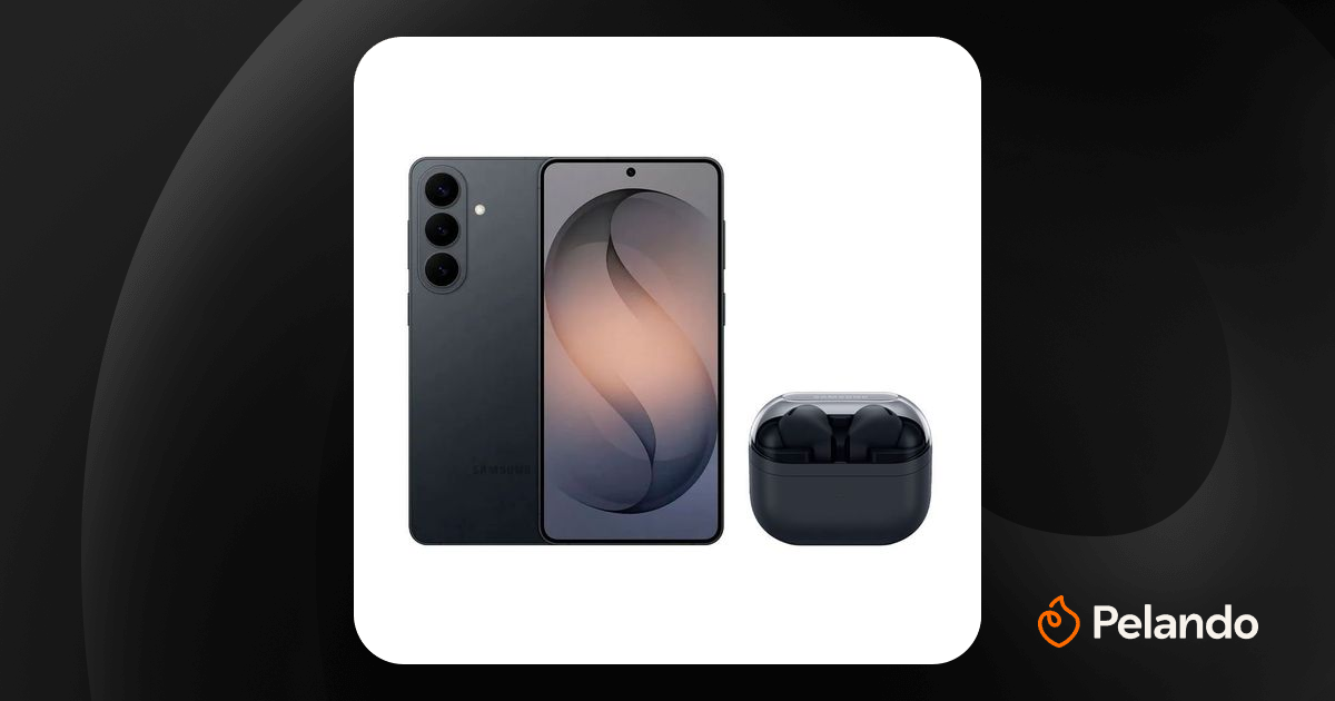 Por R$ 4.331: Smartphone Samsung Galaxy S26 256GB + Buds3 FE Preto