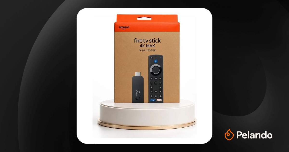 Por R$ 289: Fire TV Stick 4k Max 16gb Wi-fi 6e Alexa | Pelando
