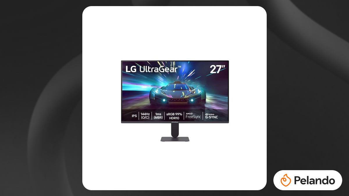 Por R$ 641: Monitor UltraGear LG 27 Full HD 144Hz 1ms | Pelando