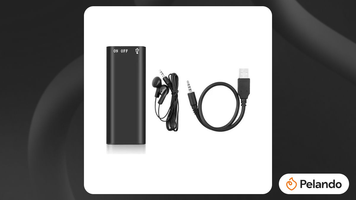 Por R$ 69,90: Mini Gravador Voz Som Digital Espião 96h - Micro Escuta ...