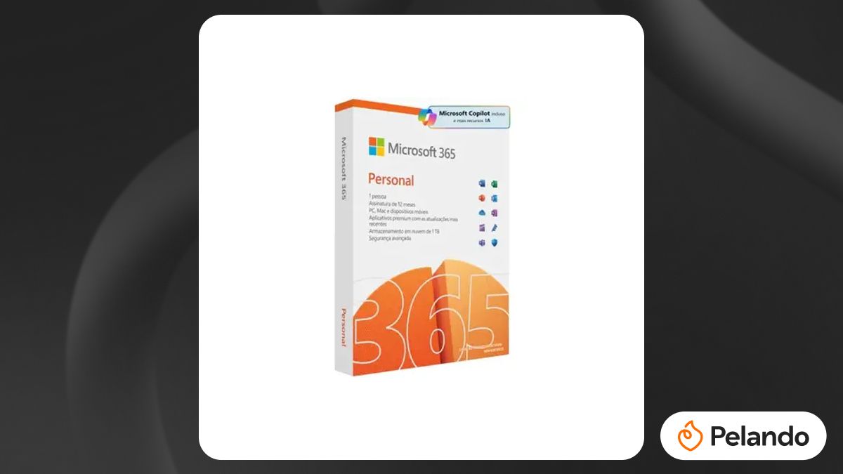 Por R$ 129: Microsoft 365 Personal Office 365 apps 1TB | Pelando