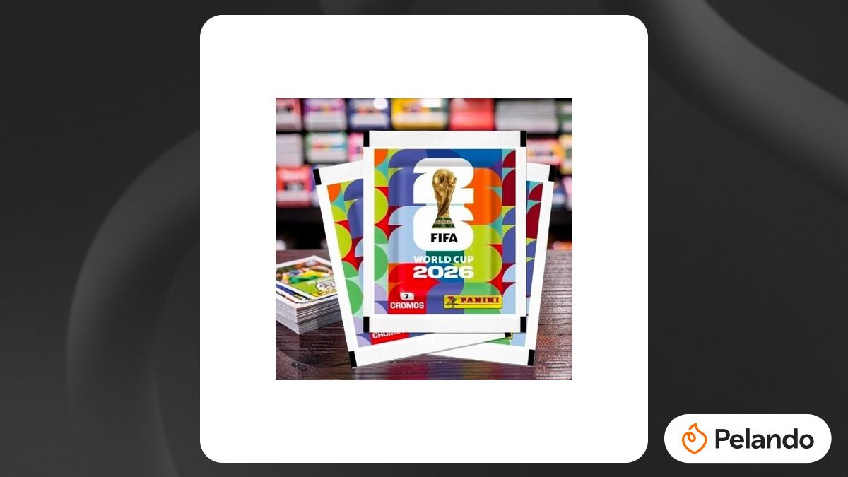 Kit 100 Envelopes (700 Cromos) Copa do Mundo FIFA 2026