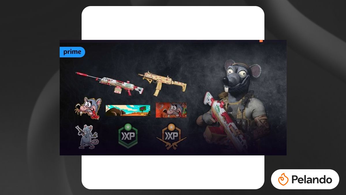 Grátis: (Prime Gaming) Skin Pacote Rato da World Series of Warzone ...