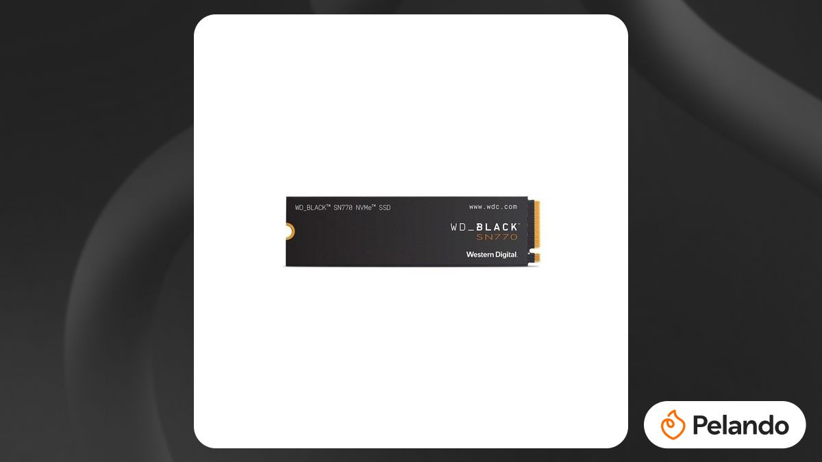 Por R$ 386: [APP] SSD 1 TB WD Black SN770, M.2, PCIe Gen4x4, NVMe ...