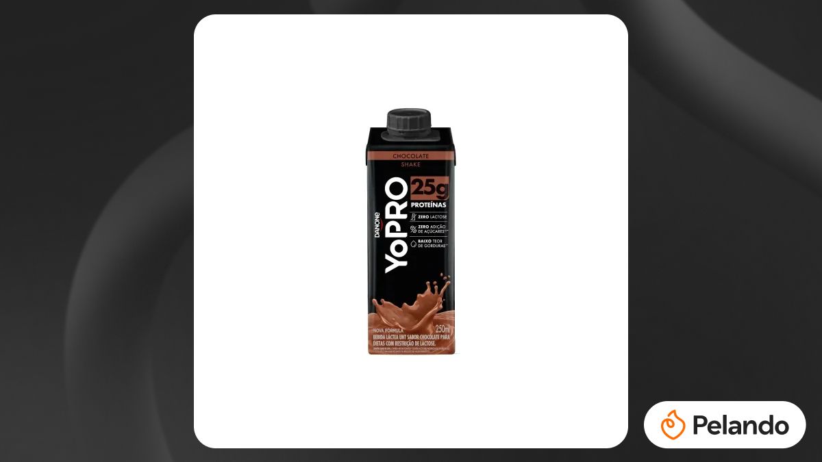 Por R$ 4,49: [Levando 4/Regional] YoPRO 25g Bebida Láctea Proteína ...