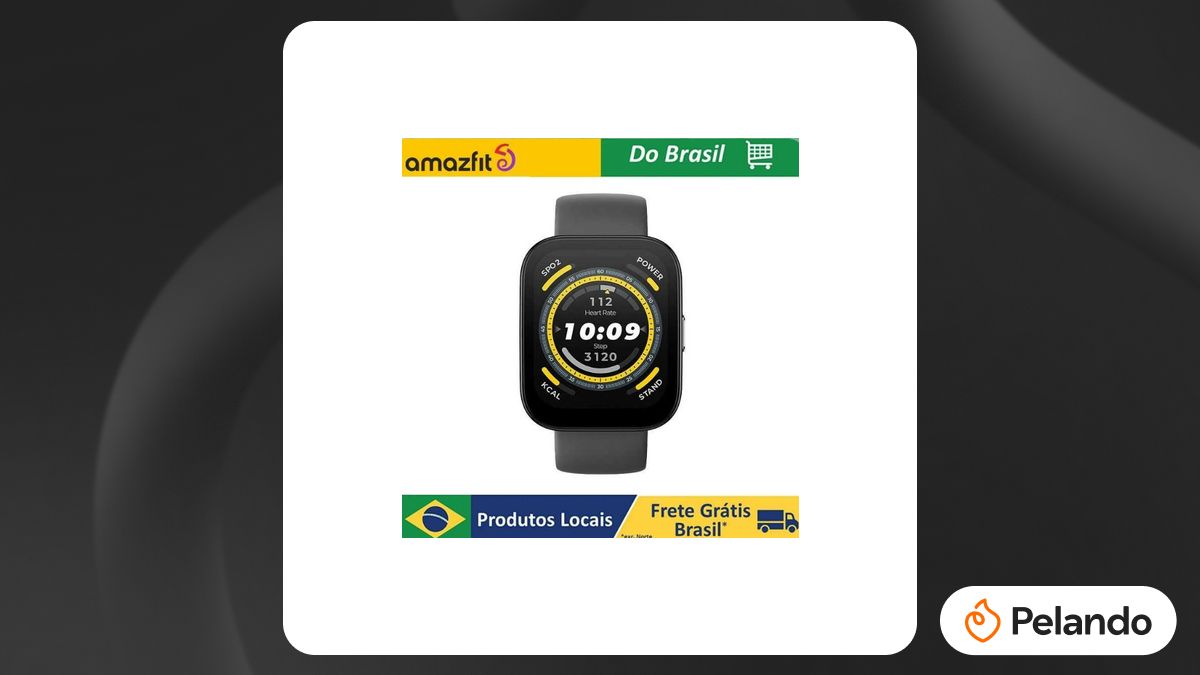 Por R$ 276: [APP/BR] Smartwatch Amazfit Bip 5 GPS Com Alexa Integrada ...