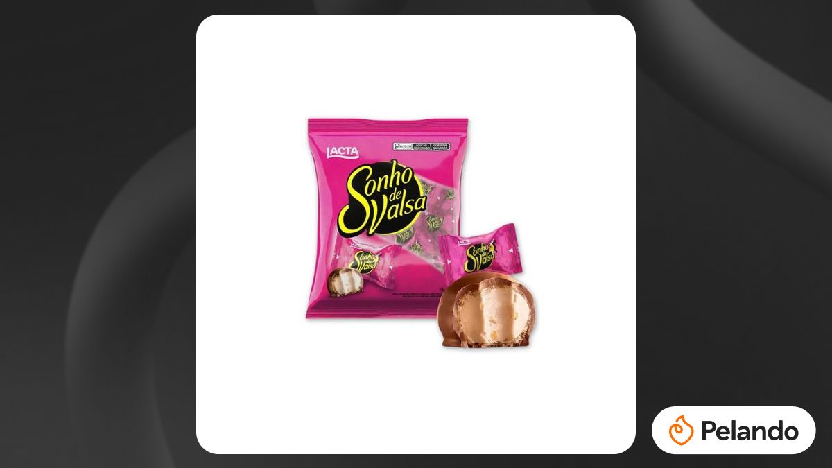 Por R$ 33,00: Sonho de Valsa Lacta Pacote de Bombom 1kg | Pelando