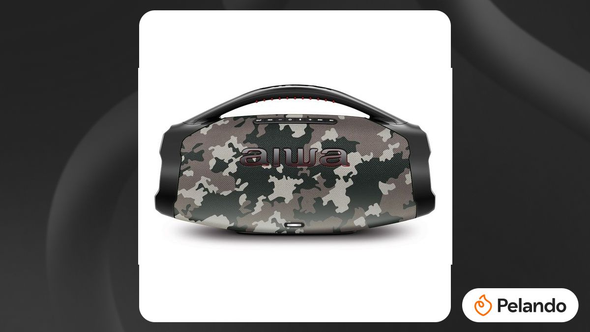 Por R$ 1.299: [Cliente Sam's Club] Caixa de Som Boombox Aiwa Cinza ...