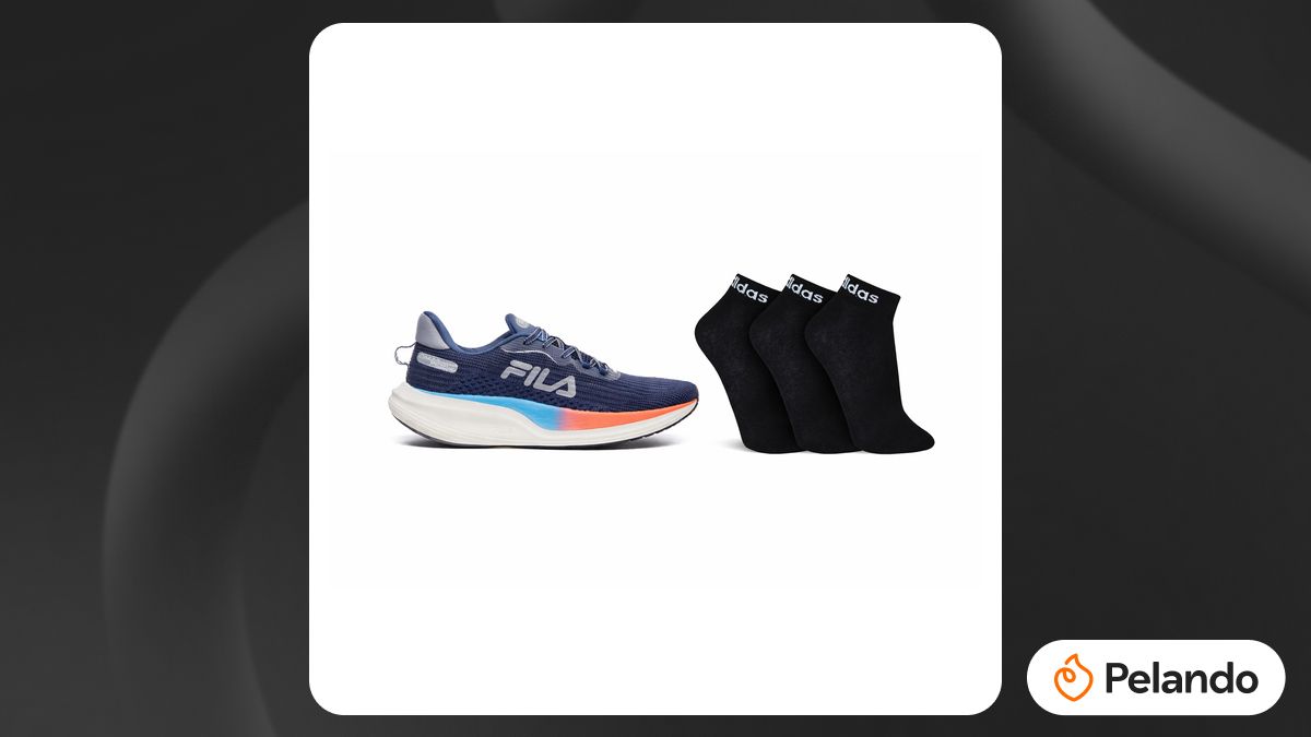 Por R$ 405: 【Tam.: 37ao42】Tênis Fila Racer Speedzone Masculino +