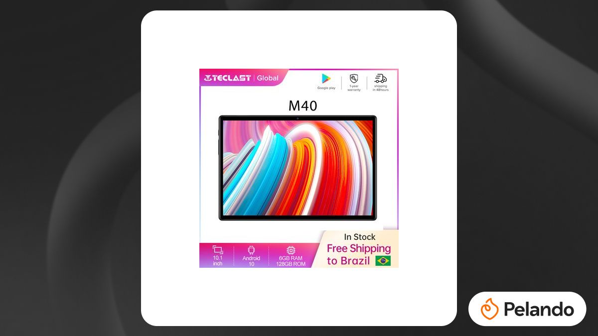 693 Tablets Por R$ 693: Tablet Teclast M40 10,1
