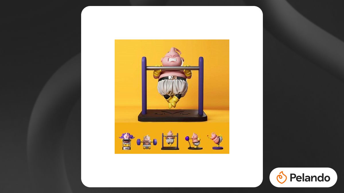 Por R$ 13,80: Dragon Ball Fitness Body Building Modelo, Majin Buu ...