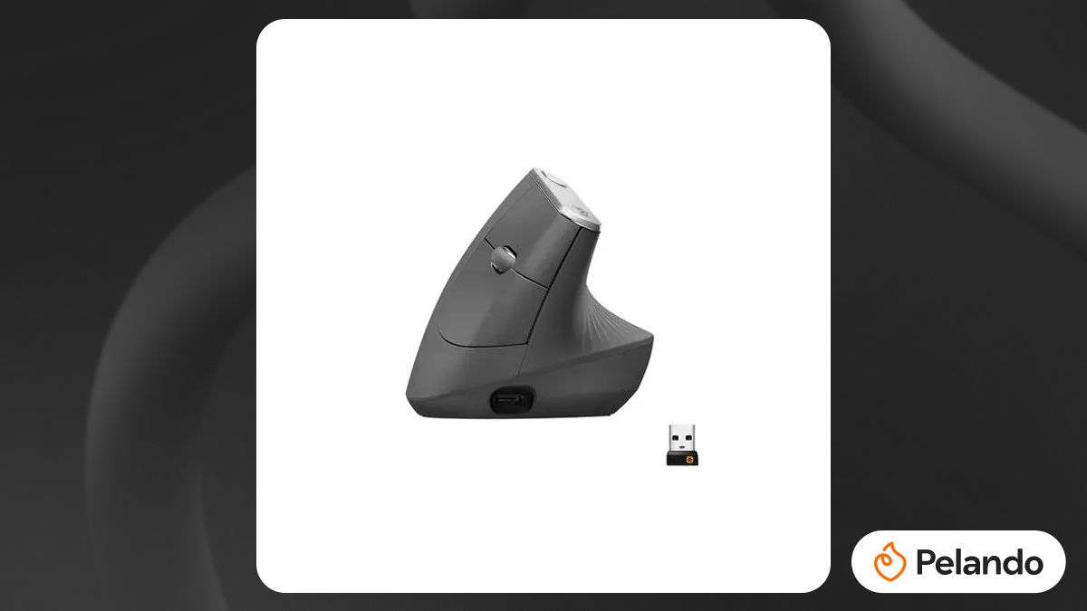 Por R$ 359: [APP] Mouse sem fio Logitech MX Vertical Design Ergonômico ...
