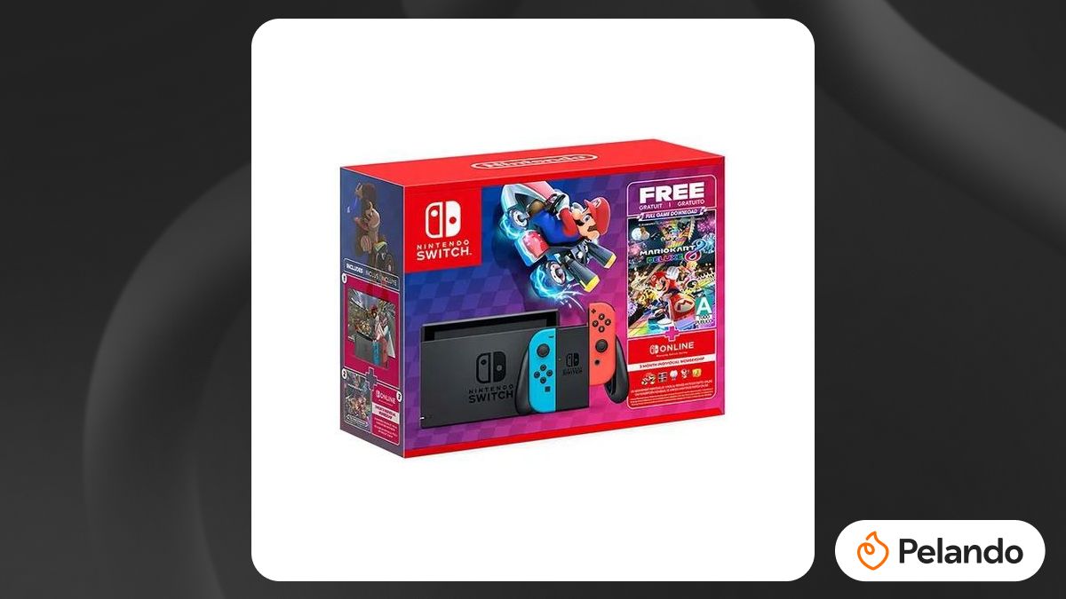 Por R$ 1.570: Console Switch V2 32GB + Mario Kart 8 Nintendo | Pelando