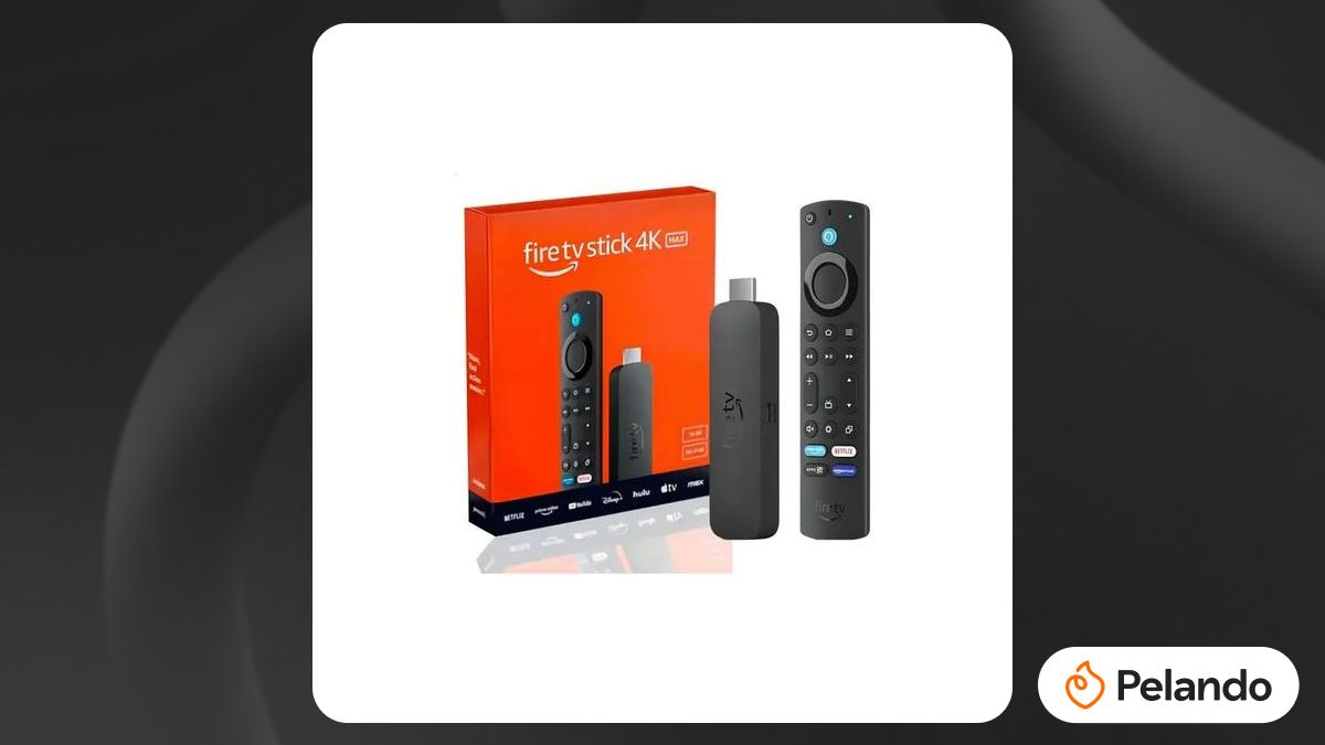 Por R$ 313: Fire TV Stick 4K Max 16GB Wi-Fi 6E com Alexa | Pelando