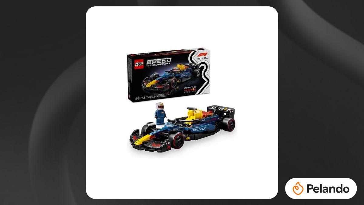 Por R$ 182: LEGO RB20 Oracle Red Bull F1 com Piloto | Pelando