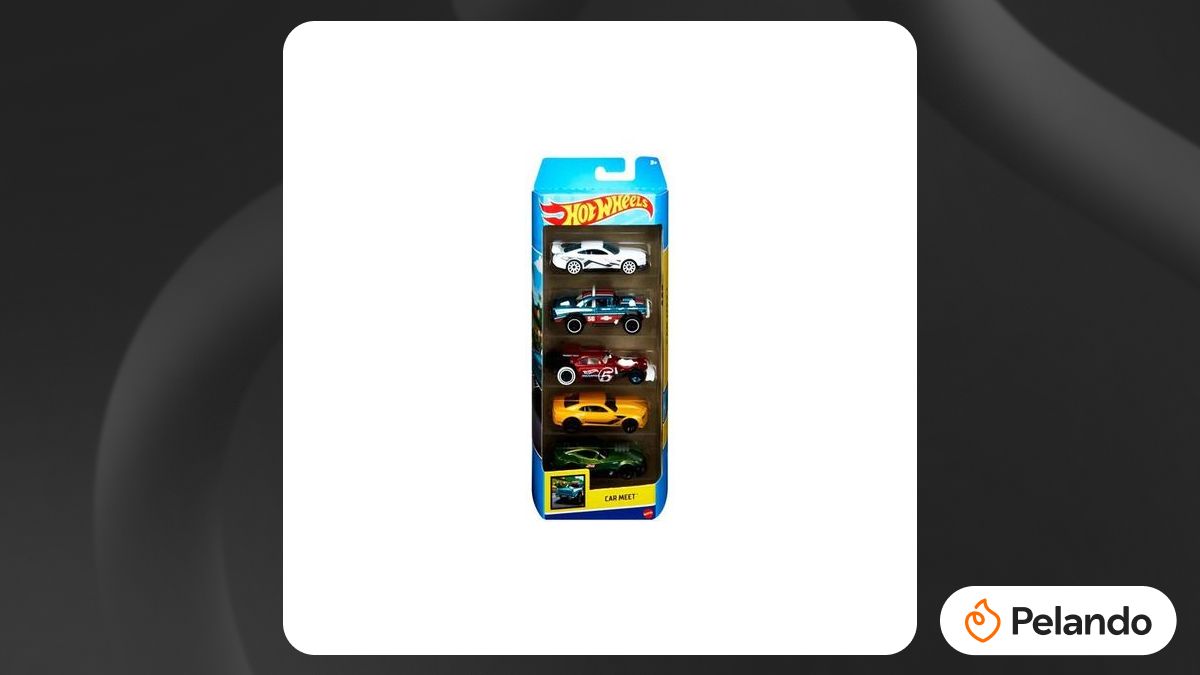 Por R$ 49,90: Hot Wheels Kit com 5 Carrinhos Mattel Multicor | Pelando